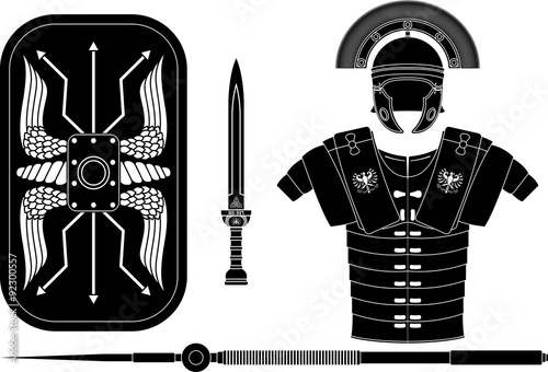 Fototapeta roman armor