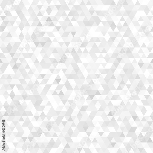 White triangle mosaic background