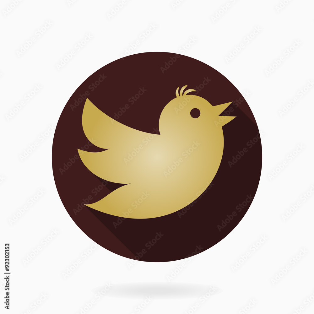 Flying Bird Vector Flat Icon Flying Bird Vector Flat Icon
