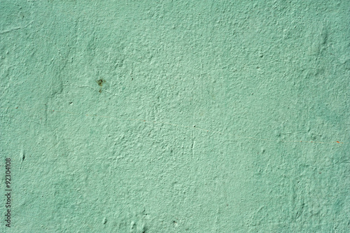 Texture of old wall covered with green stucco © Hanna Darzy