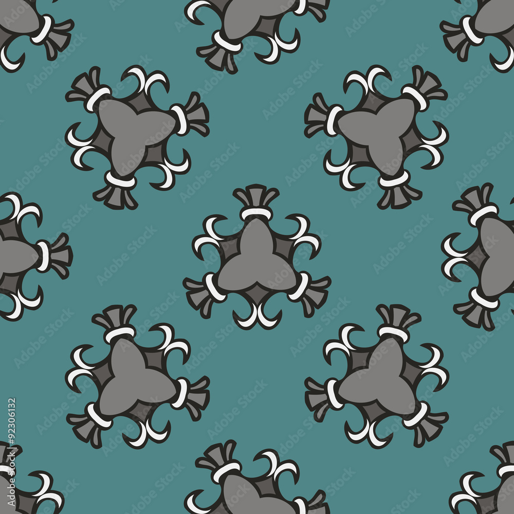Seamless pattern with beautiful flowers Seamless pattern with beautiful flowers