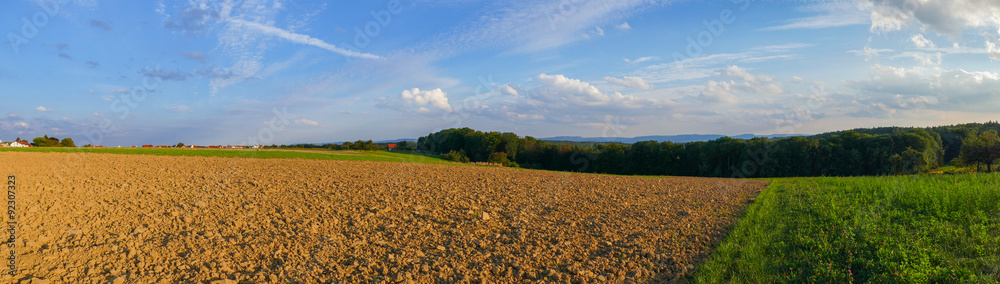 Panoramabild einer Landschaft