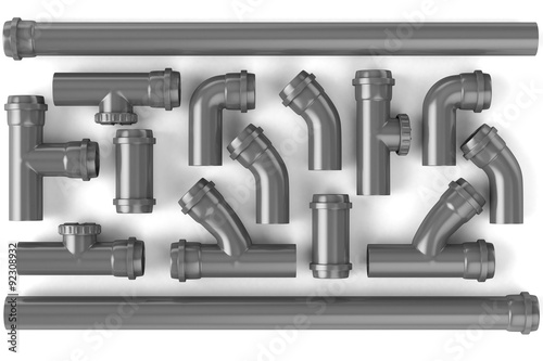 sewer pipes