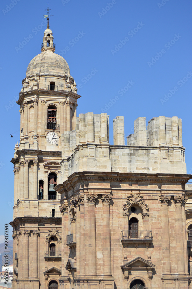 Torre, Catedral de Málaga