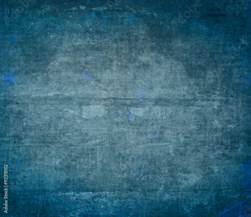 dark blue background with abstract highlight corner and vintage grunge background texture