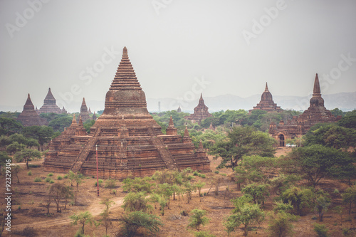 The Temples of Bagan  Mandalay  Myanmar