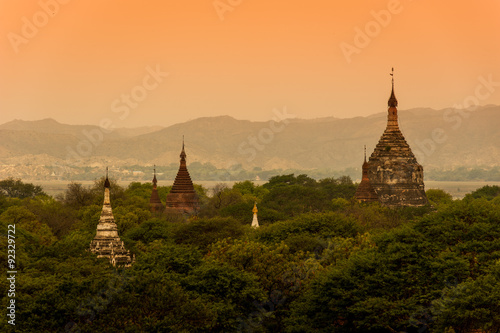 The Temples of Bagan  Mandalay  Myanmar