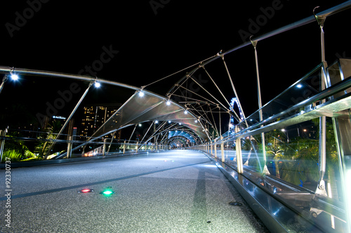 Helix Bridge singapore travel Landmarks