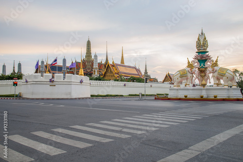 Wat Phra Kaew evening