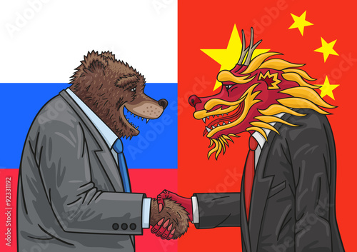 Russian Chinese alliance.