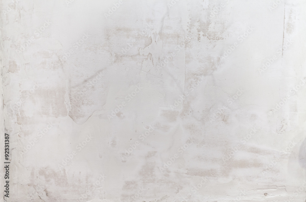 Obraz premium Grungy White Concrete Wall Background