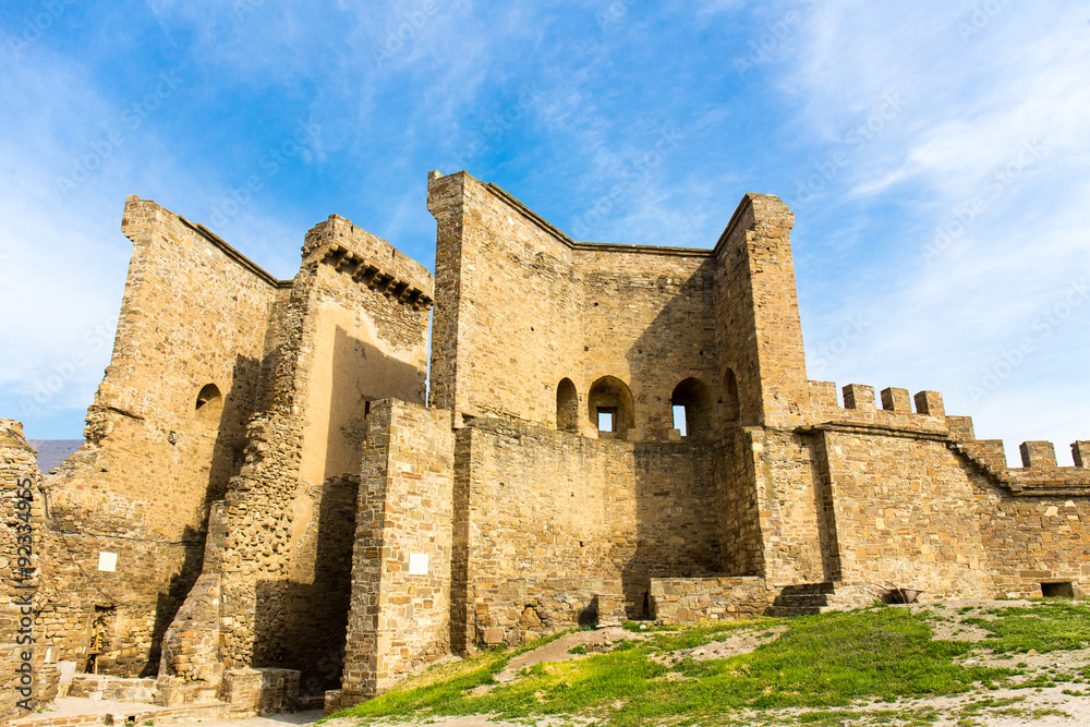 View of Genoese fortress
