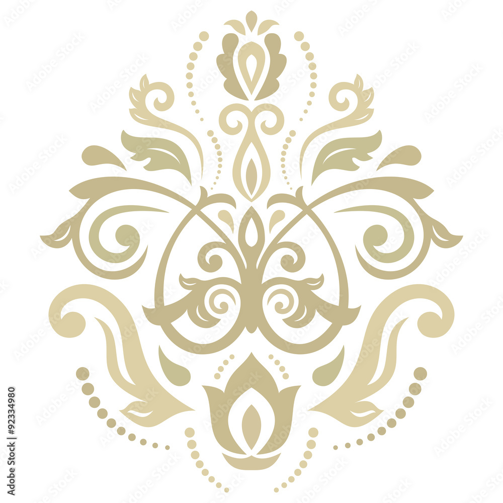 Damask Oriental Pattern Damask Oriental Pattern