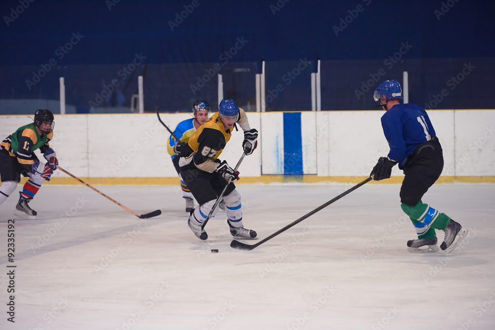 Obraz premium ice hockey sport players