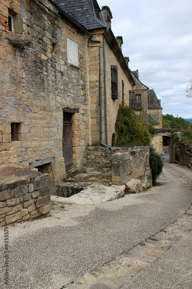 Vue de Sain-Robert.(Corrèze)