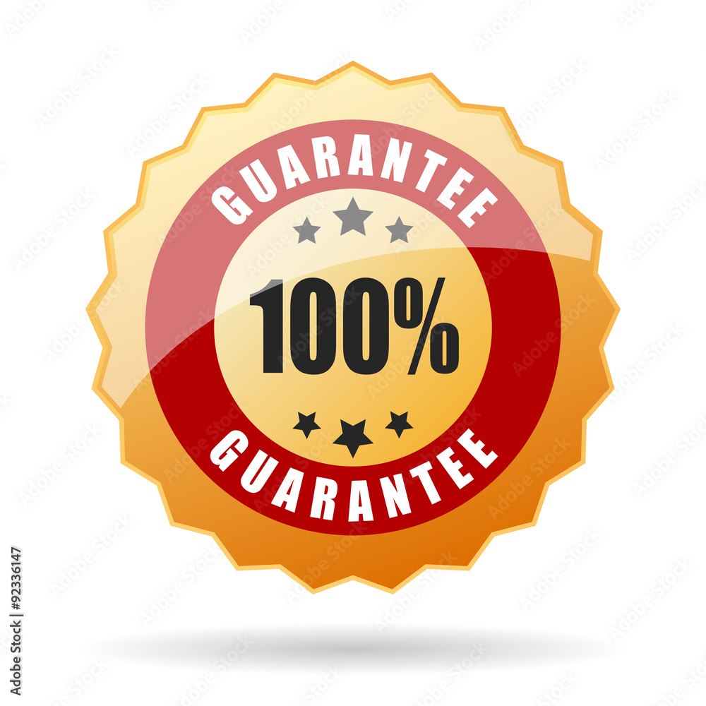 Guarantee vector icon Guarantee vector icon