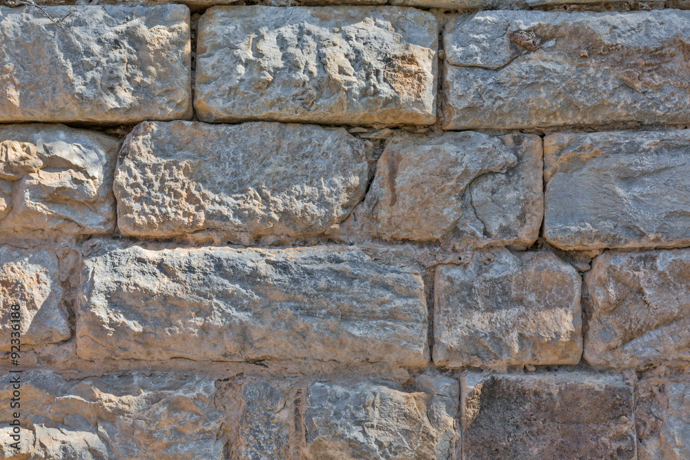 Obraz premium Natural old stone wall texture
