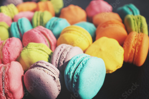 French macaroons.