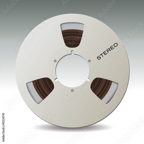 Audio tape reel