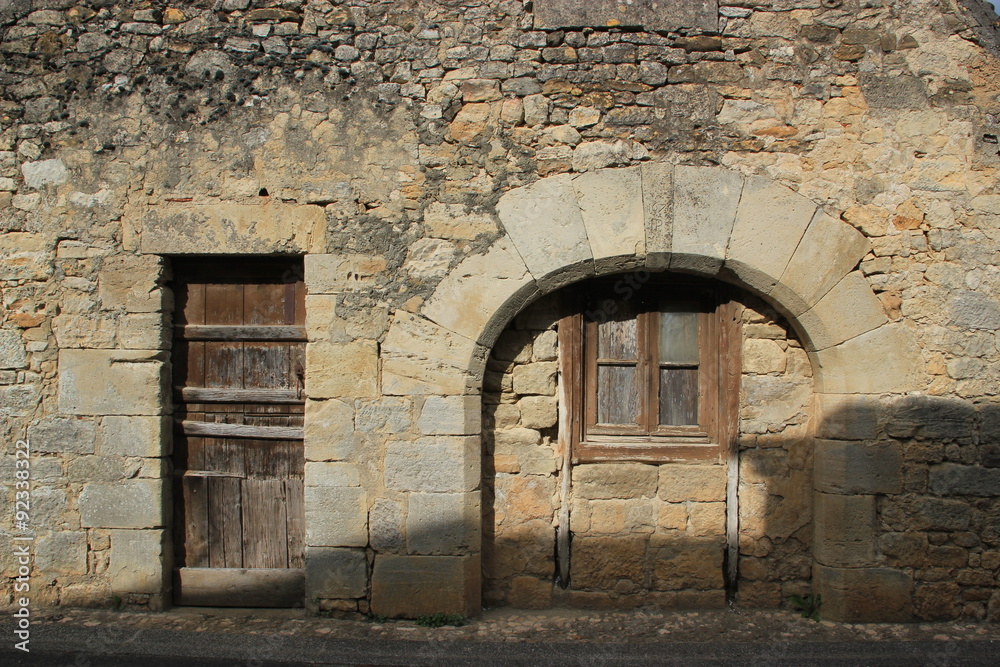 Fototapeta premium Vue de Sain-Robert.(Corrèze)