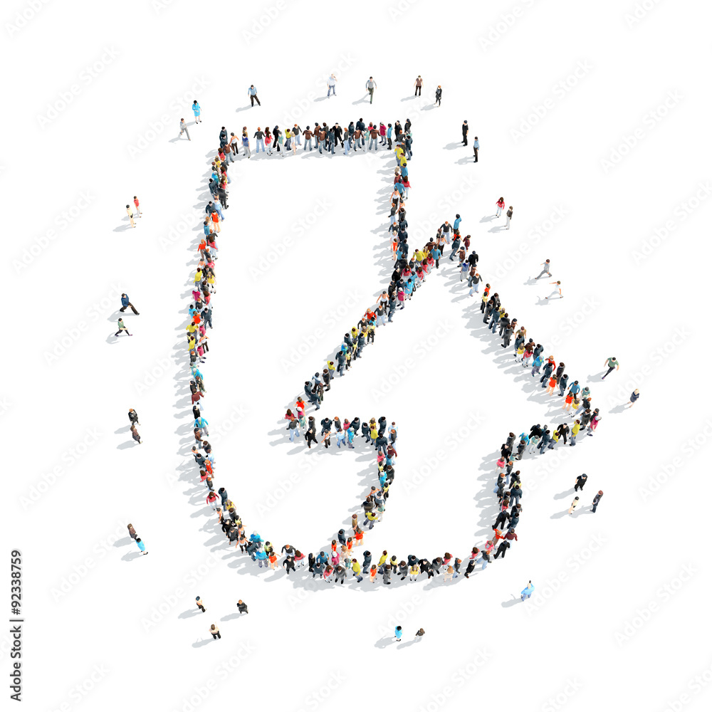 people shape arrow cartoon people shape arrow cartoon