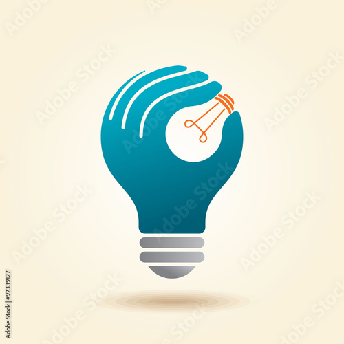 human head thinking a new idea