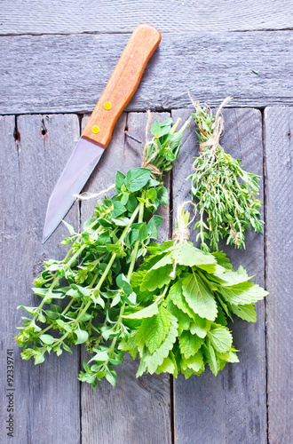 aroma herbs photo