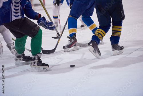 Canvas Print ice hockey sport players