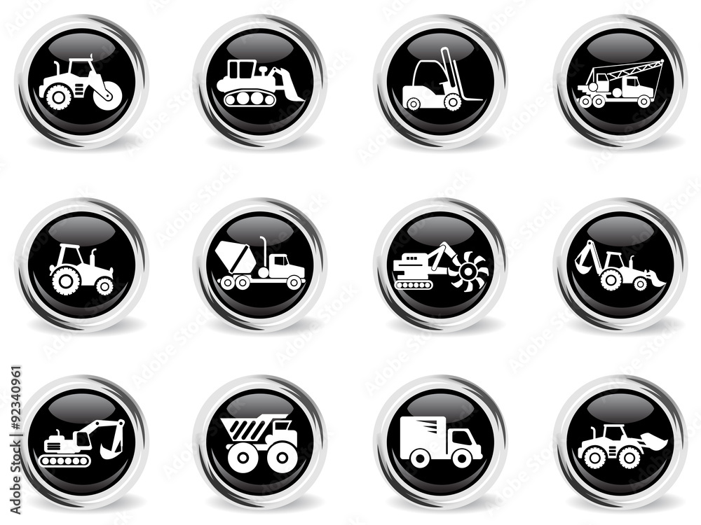 Symbols of Construction Machines Symbols of Construction Machines
