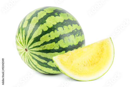 Gelbe Wassermelone