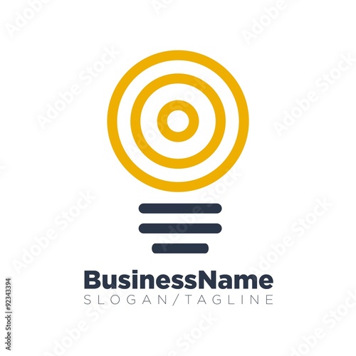 Idea vector logo icon