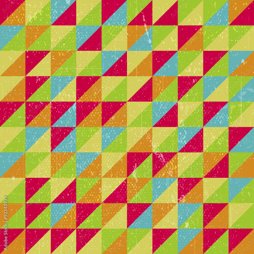 Grunge Triangle Pattern Grunge Triangle Pattern
