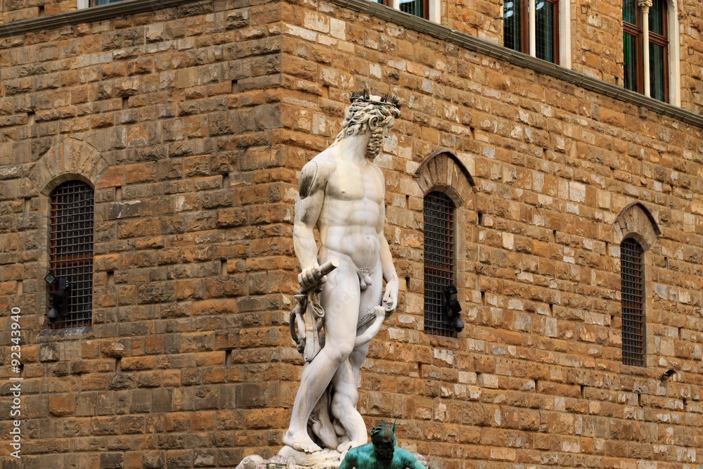 Naklejka premium Fountain of Neptune