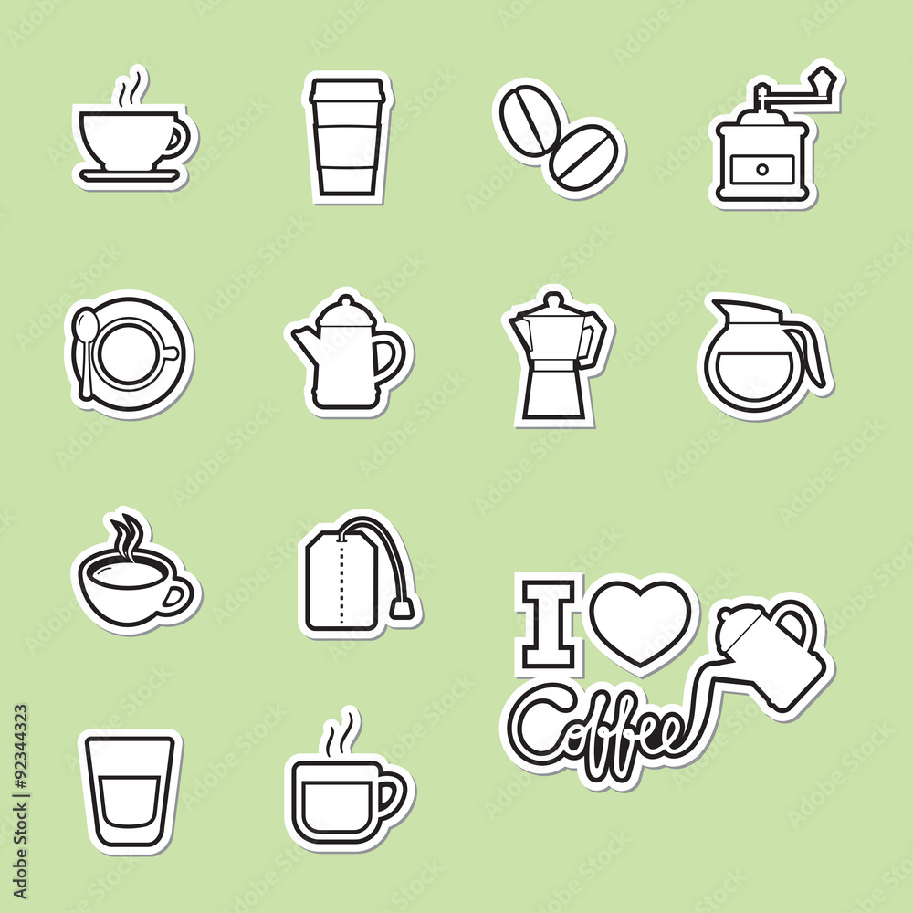 coffee and tea icon