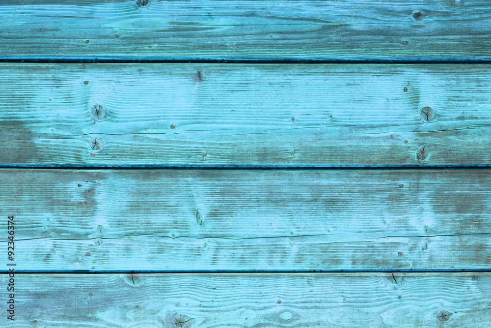 Obraz premium The old blue wood texture with natural patterns