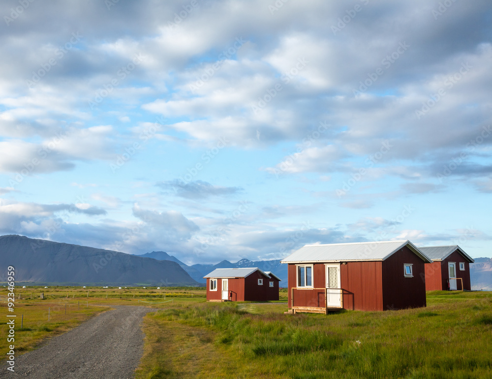Camping cabins in Iceland
