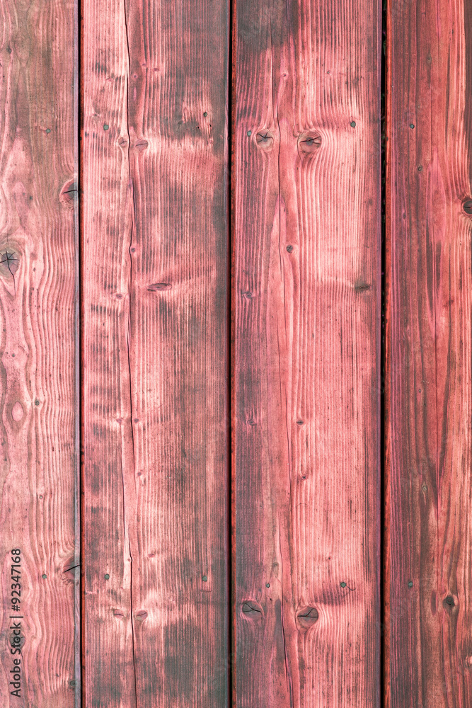 Fototapeta premium The old red wood texture with natural patterns