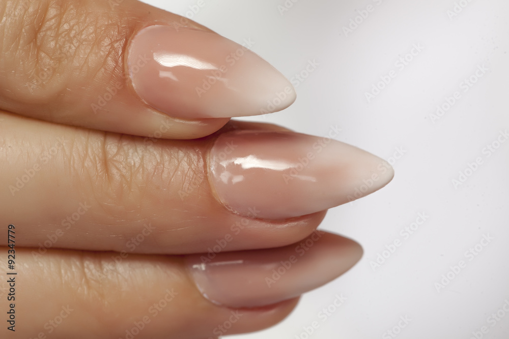 close up of ombre manicure close up of ombre manicure