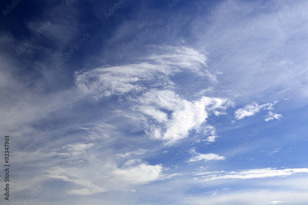 Blue sky with cloud in city of Chiang Mai, Thailand Blue sky with cloud in city of Chiang Mai, Thailand
