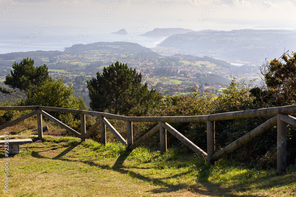 Desembocadura del Nalón en Asturias