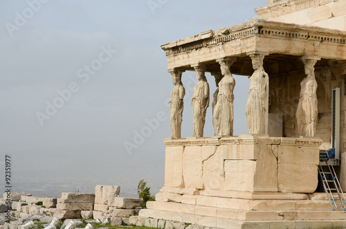 Le Cariatidi dell' Ereteo - Acropoli - Atene - Grecia