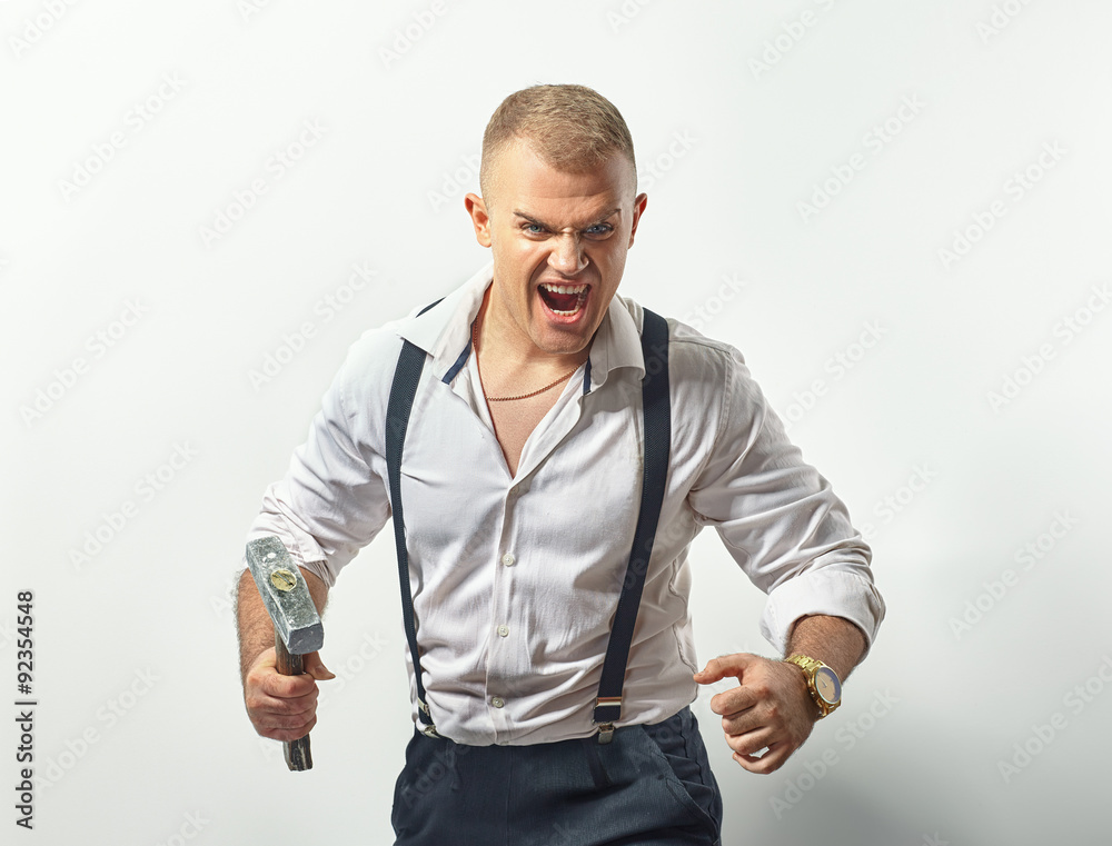 Angry man Angry man