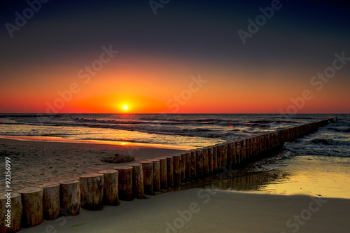 Sunset at Baltic Sea © pershing