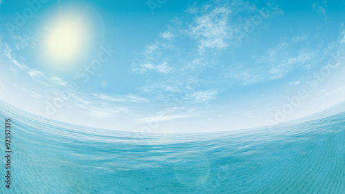 Принти на полотні sky and water
