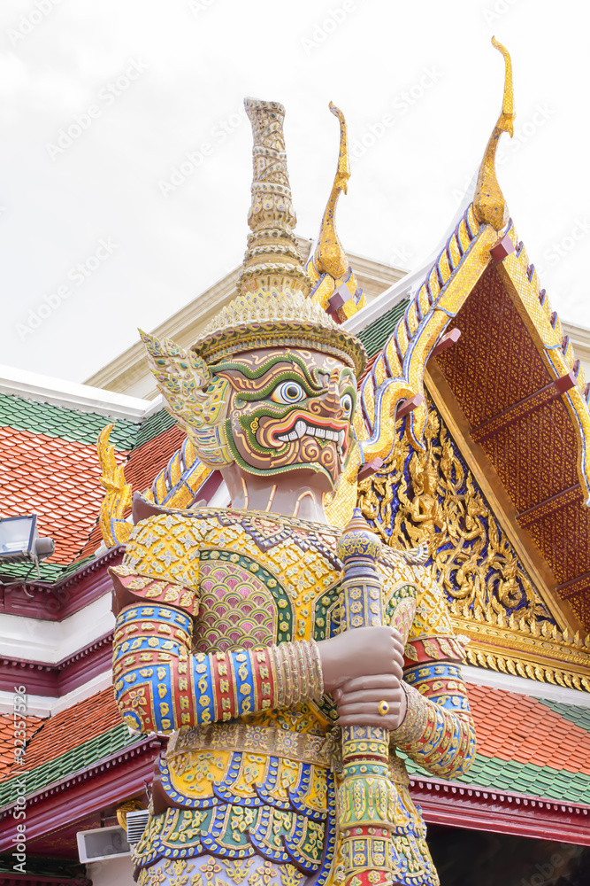 Wat Phra Kaew is a landmark of the Thailand.
Wat Phra Kaew is a landmark of the Thailand.