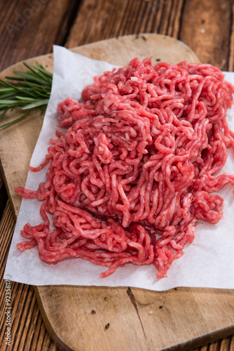 Portion of Minced Meat