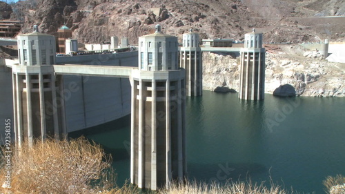North side of Hoover Dam