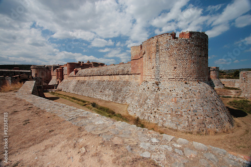 Canvastavla fortezza di salses francia