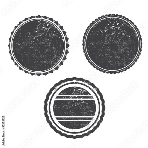 grunge stamp black templeta vector with textures
