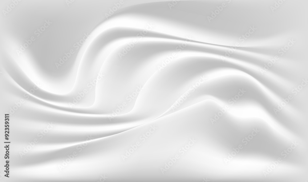 Obraz premium abstract white background with smooth lines